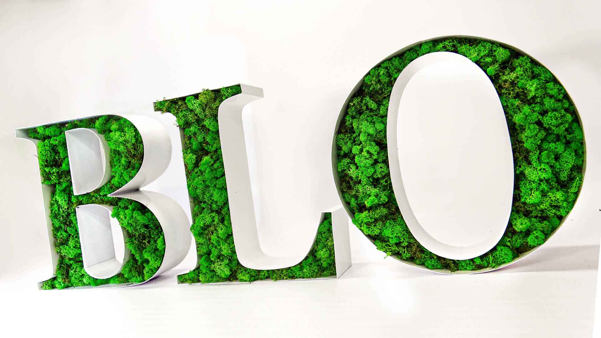 BLO decorative letters