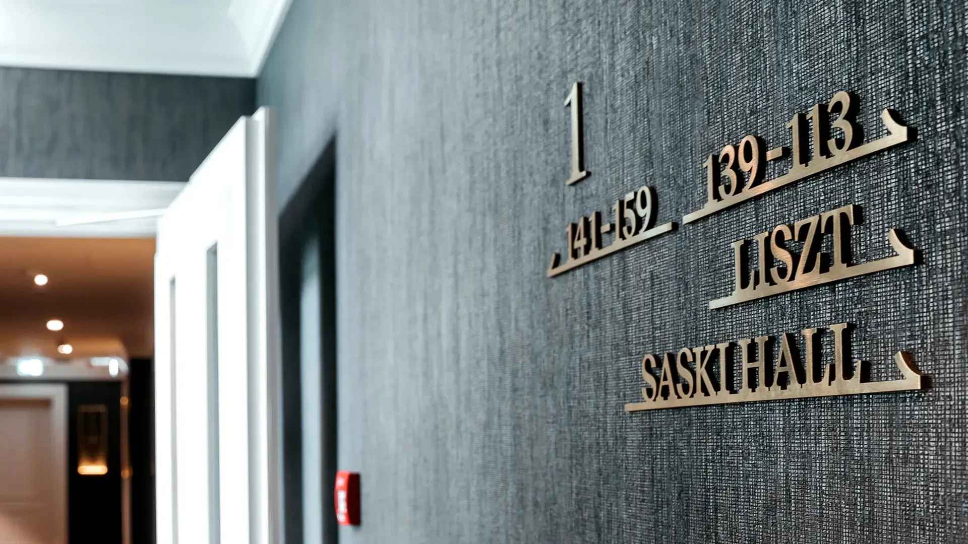 Marking of premises Hotel Saski