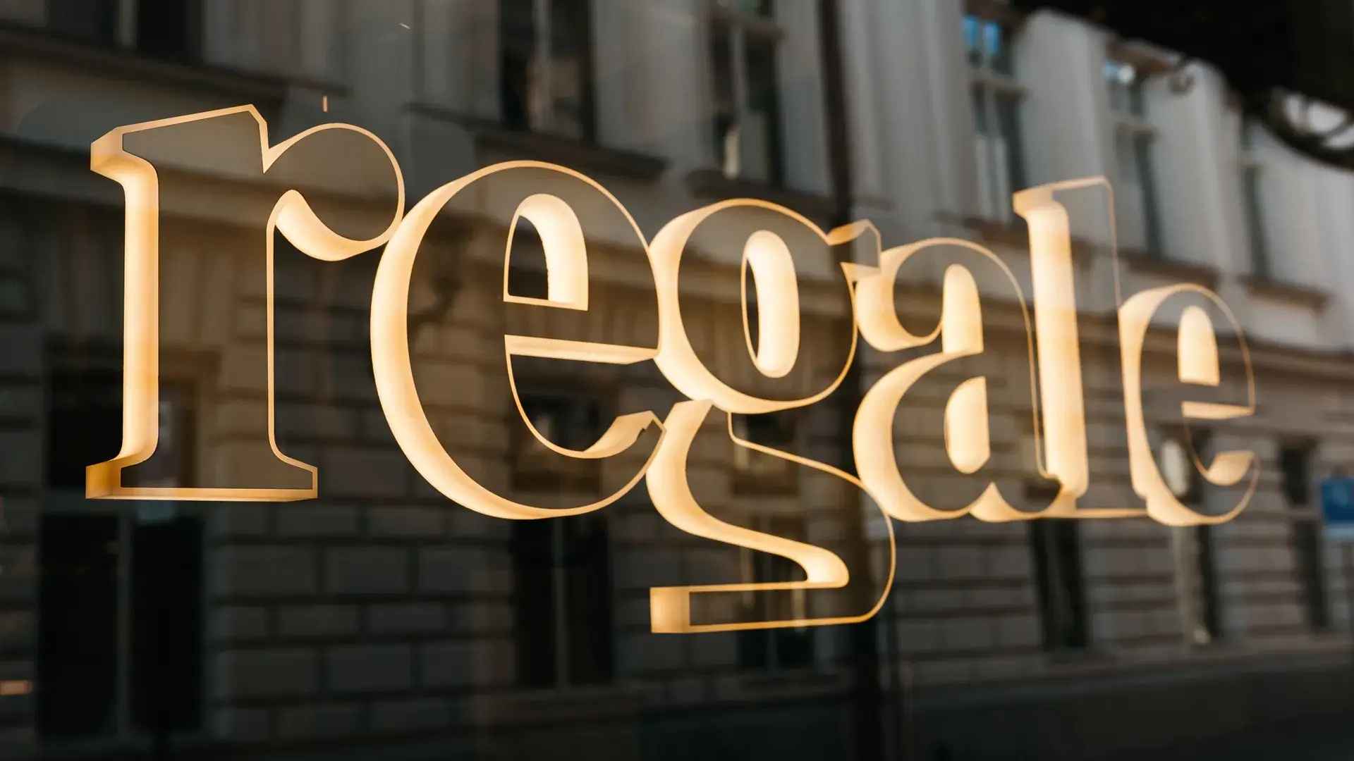 Lettres LED Regale