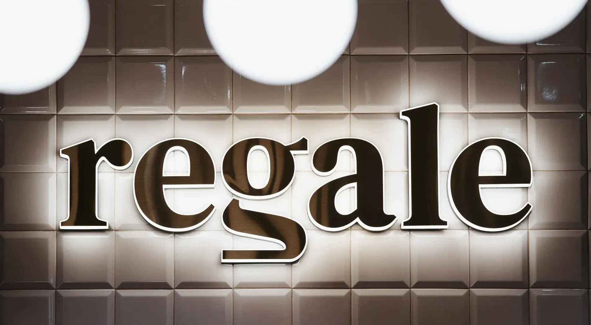 LED Regale Letters