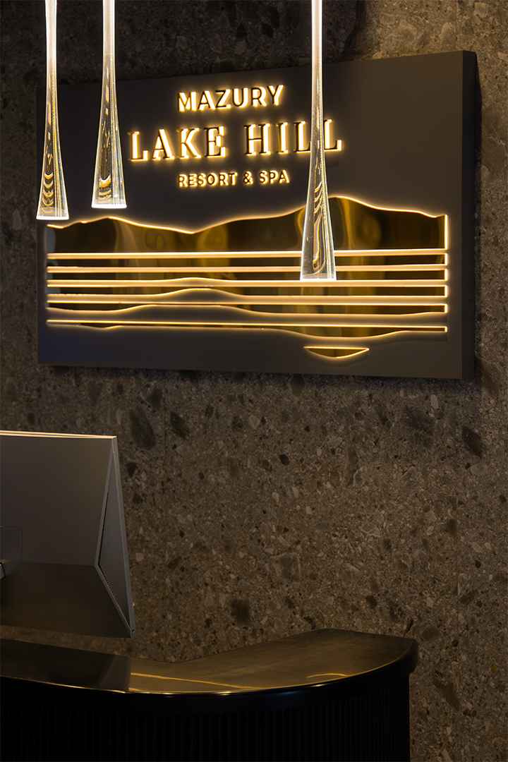 Ruimtelijke belettering 3D Lake Hill