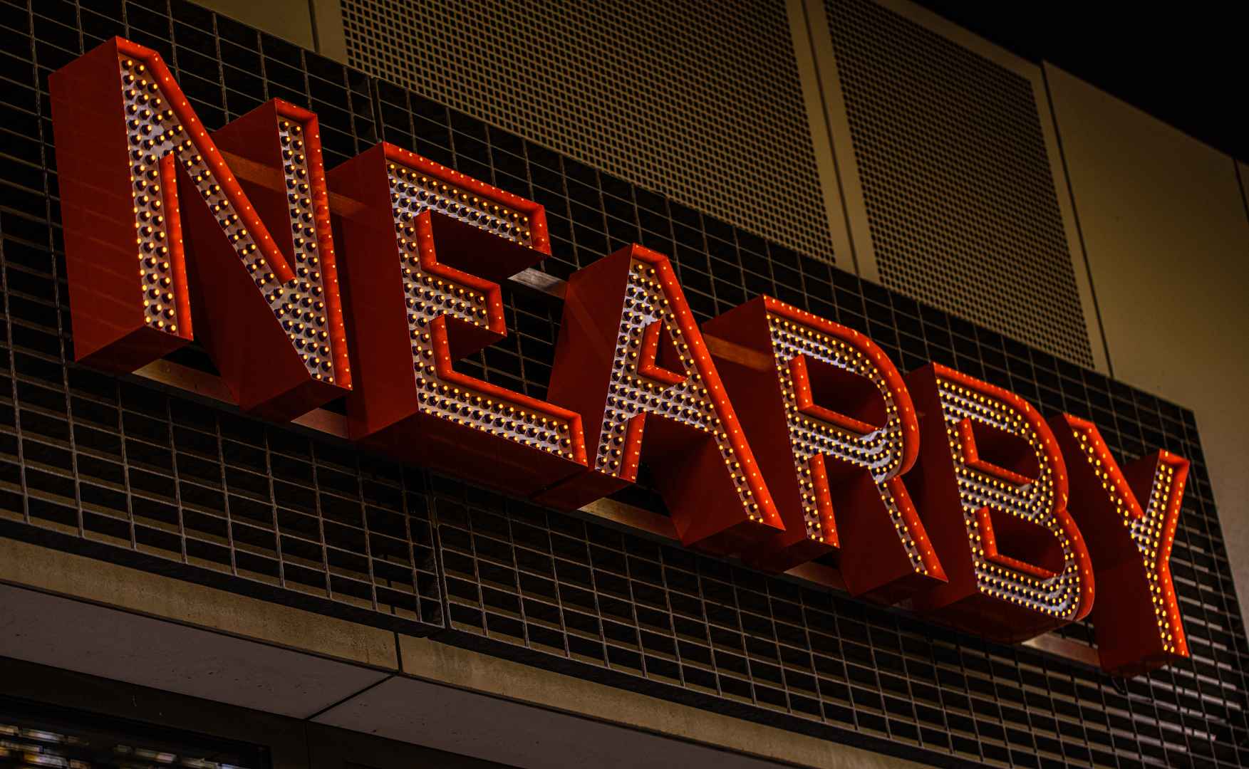 Dichtbij Pixel LED-letters