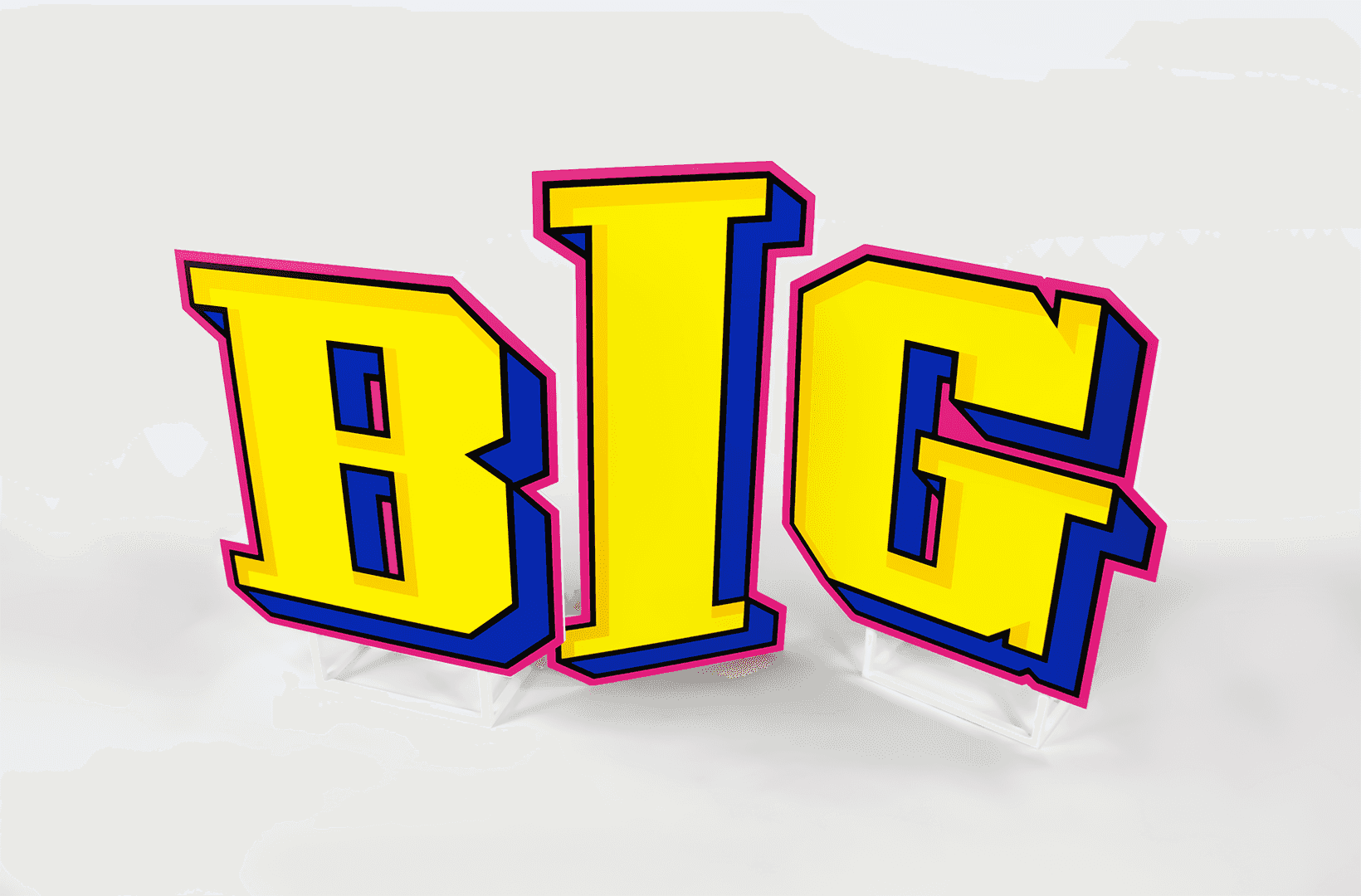 Lettere libere di grande formato - BIG
