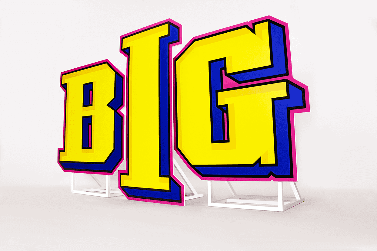 Lettere libere di grande formato - BIG