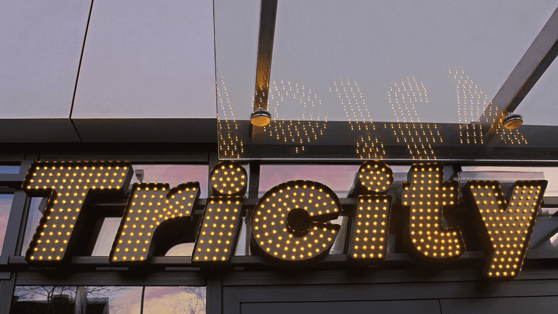 Pixel LED Tricity letters