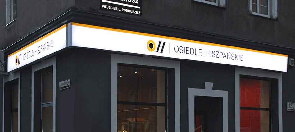 Osiedle Hiszpańskie - kasetony wielkoformatowe