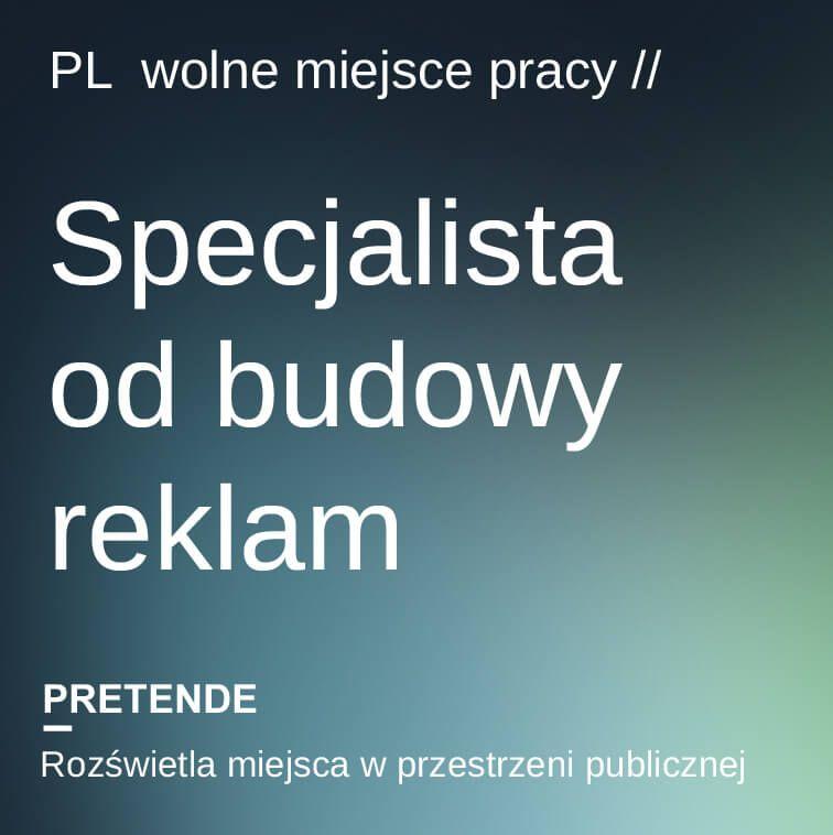 Trabajador técnico / Montador de publicidades