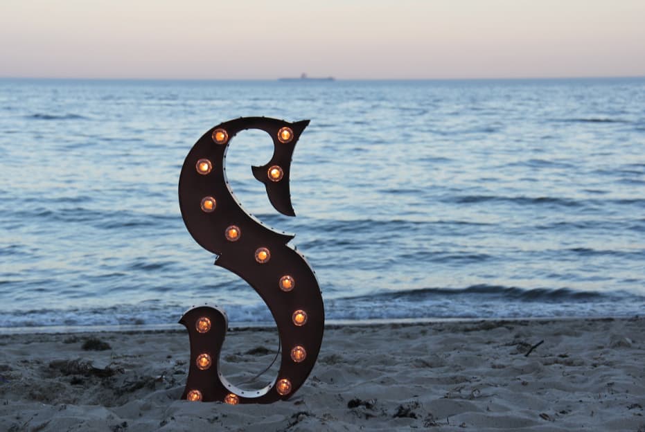 Litery z żarówkami, vintage broadway marquee Litery z żarówkami, vintage broadway marquee