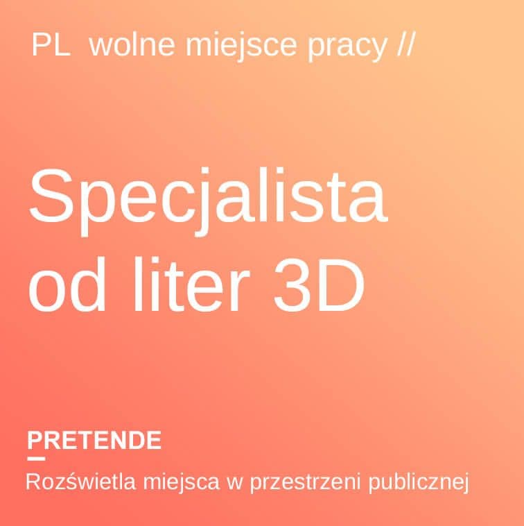 Budowa liter 3D / Formowanie kształtów liter / składanie przestrzenne