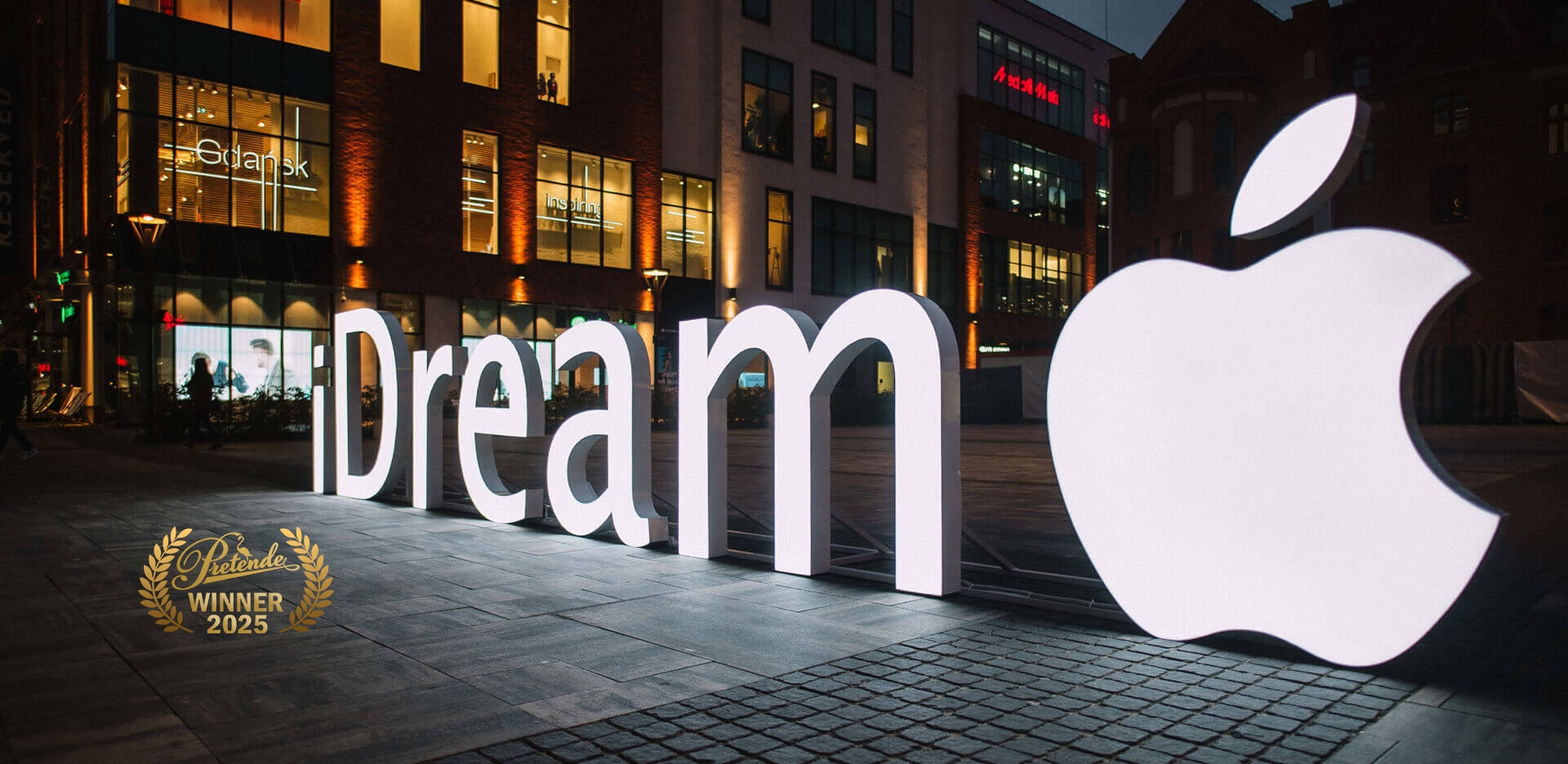 Letras gigantes IDREAM