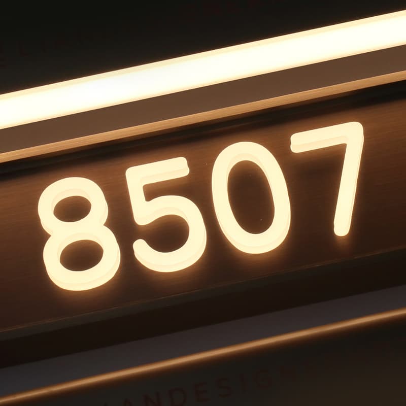 Numéros de chambre surlignés