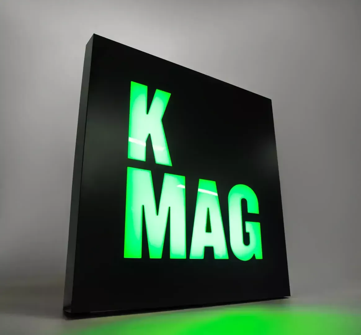 K MAG - Verlichte LED lichtbak