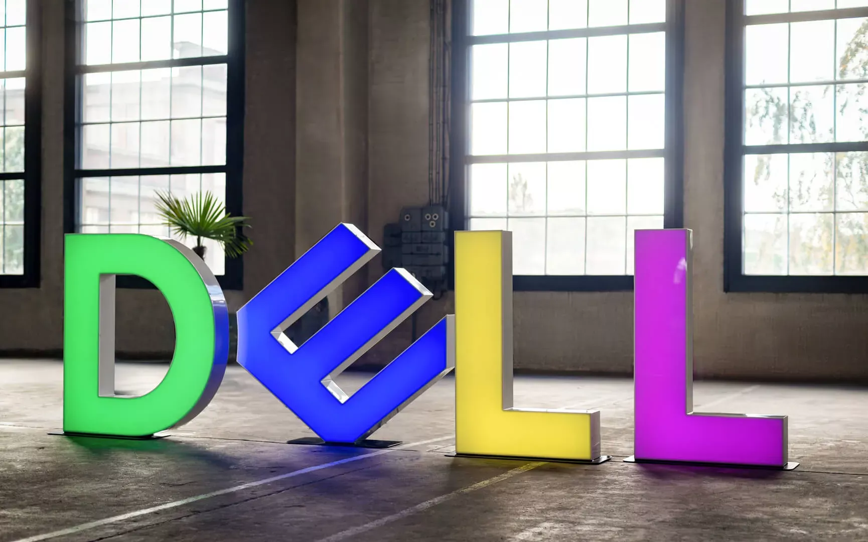 dell letters - Large freestanding letters