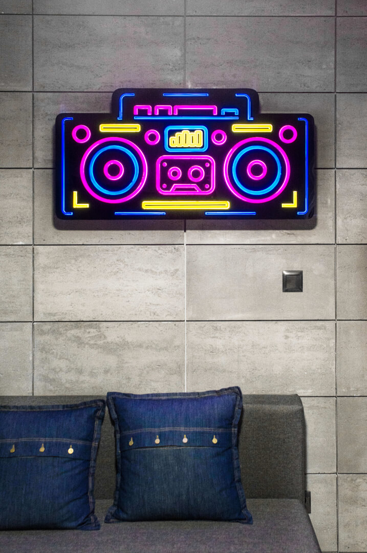 boombox-neon-space-colored-neon-on-the-bedroom-caqseton-in-the-office-cassette-over-0-bed-on-a-concrete-wall-bojano (22)
