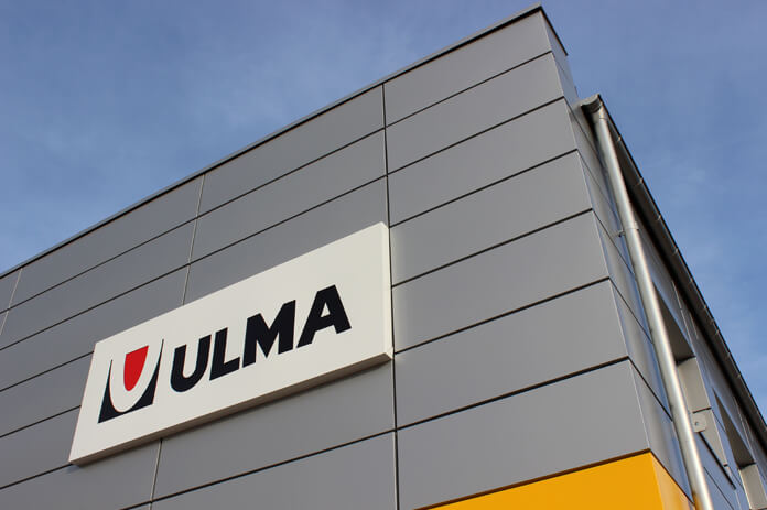 ULMA - panneau publicitaire en dibond