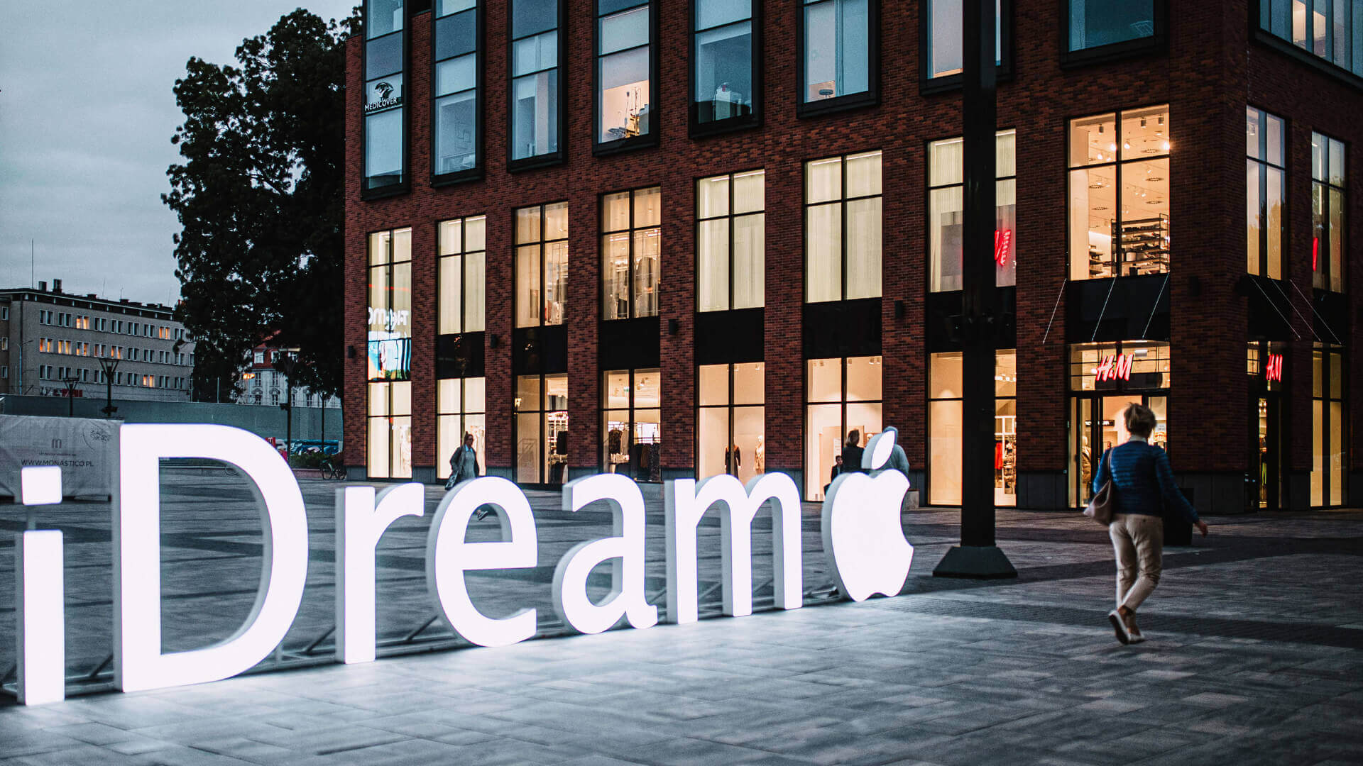 iDream - Ruimtelijke staande LED lichtletters