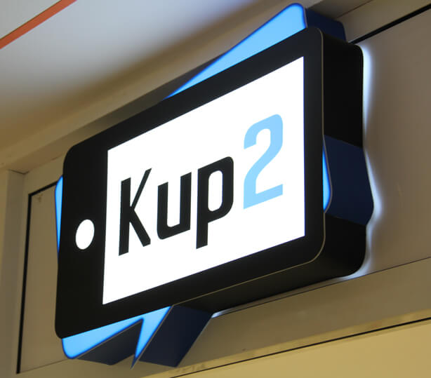 KUP2 - Kup2 - świetlne kasetony reklamowe led