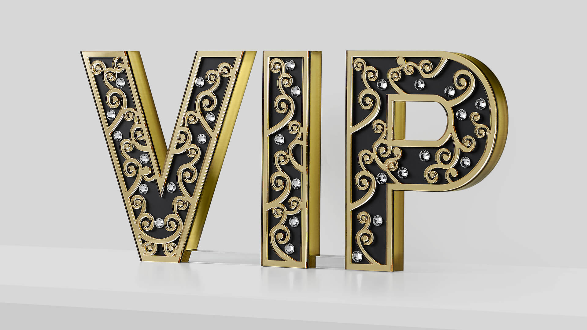 VIP-Briefe - hübsche-vip-Buchstaben-Raumbuchstaben-vip-Buchstaben-vip-dekorative-Buchstaben-vip